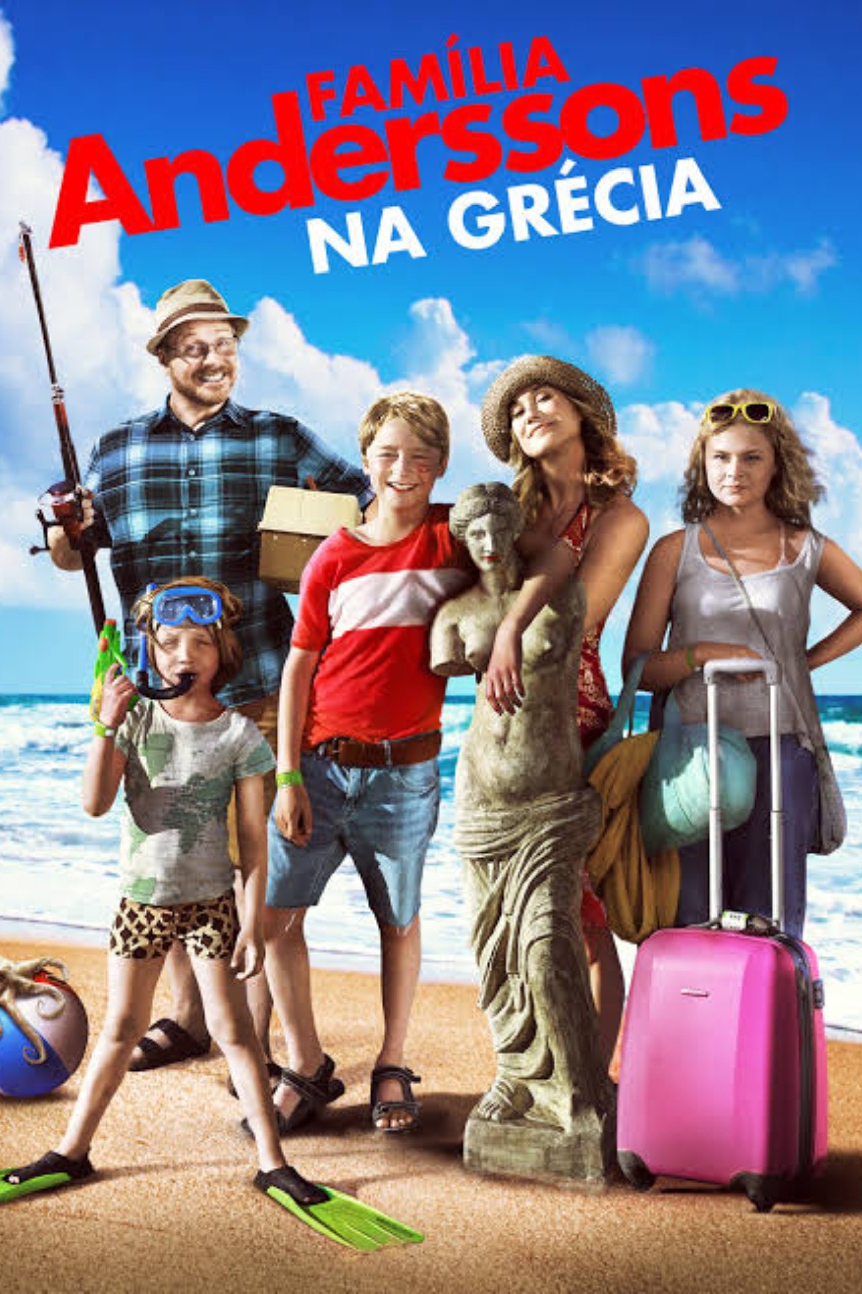 Poster de Família Andersson na Grécia