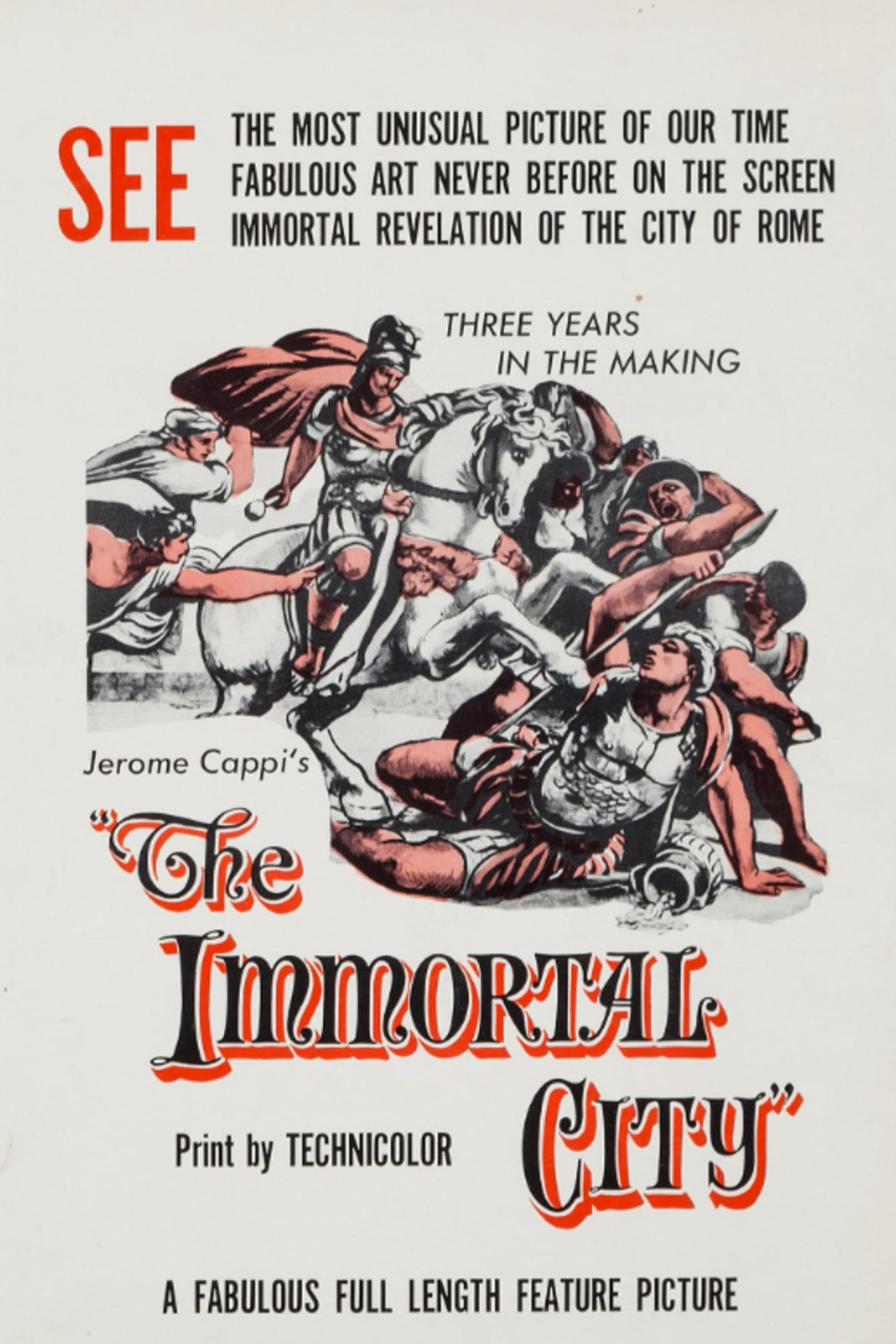 Poster de The Immortal City
