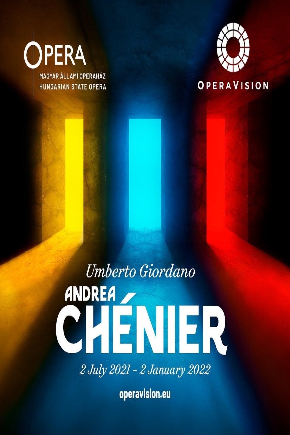 Poster for Andrea Chénier - HSO
