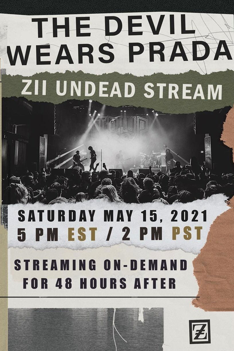 Poster de The Devil Wears Prada Live: ZII UNDEADSTREAM