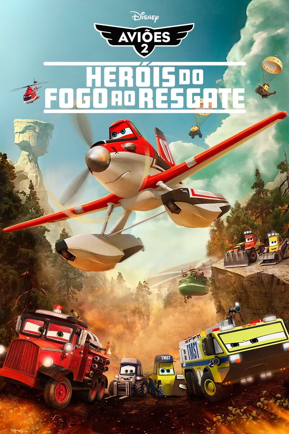 Poster de Aviões 2: Heróis do Fogo ao Resgate
