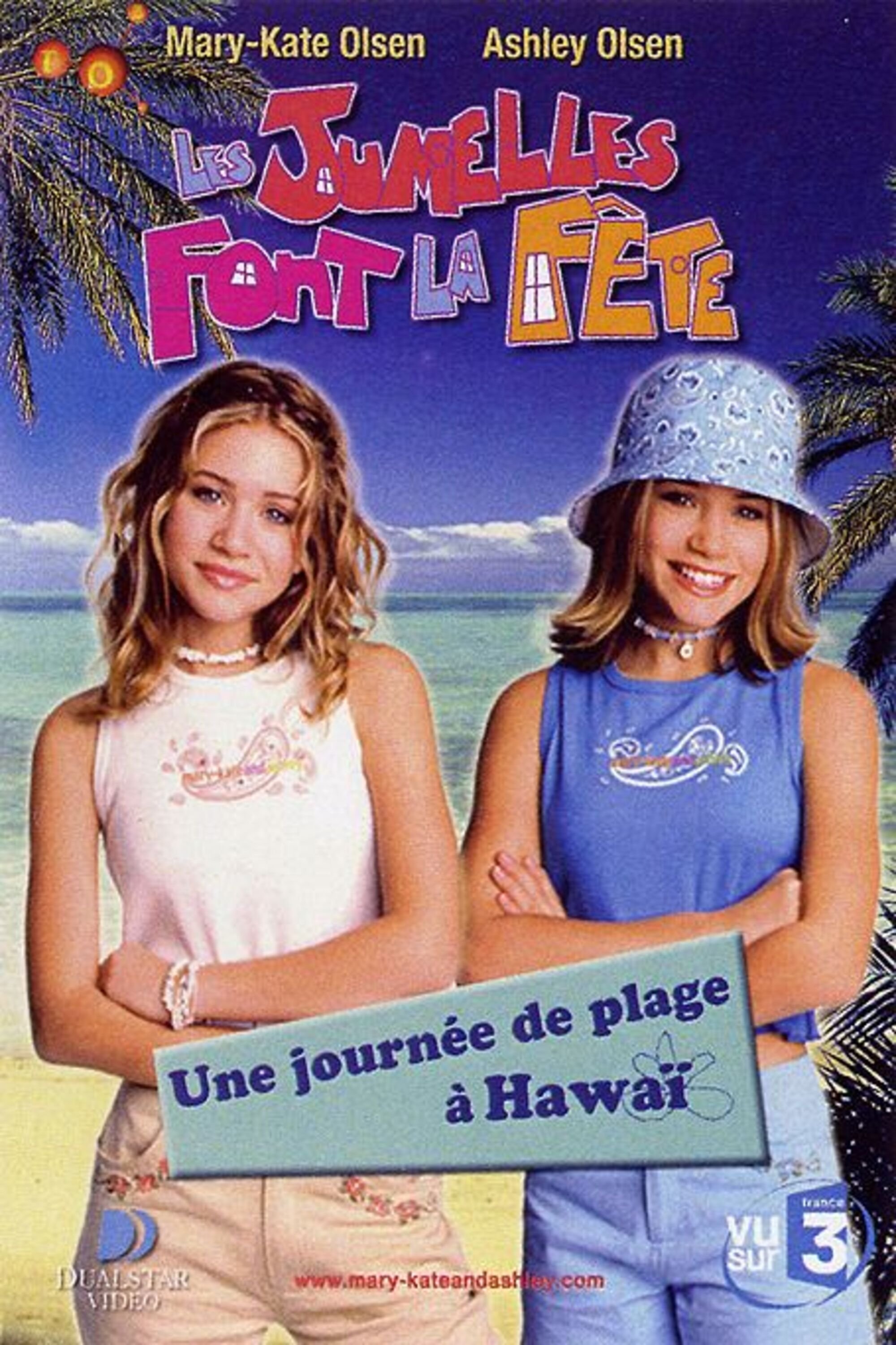 Poster de Les Jumelles font la fête : Une journée de plage à Hawaï