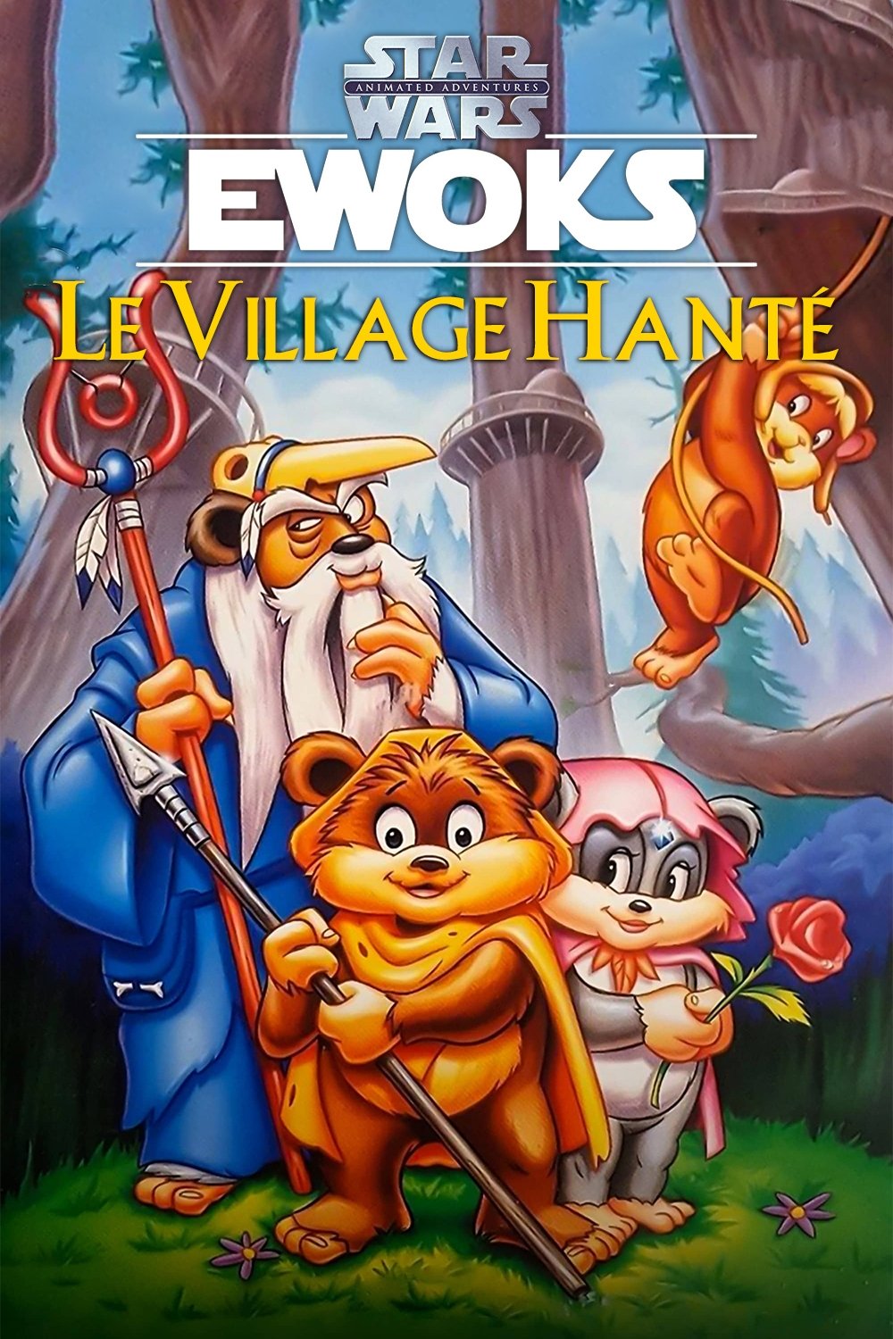 Affiche du film Star Wars: Aventures Animées - Le village hanté