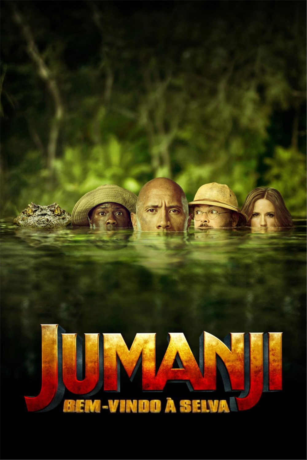 Poster de Jumanji: Bem-Vindo à Selva