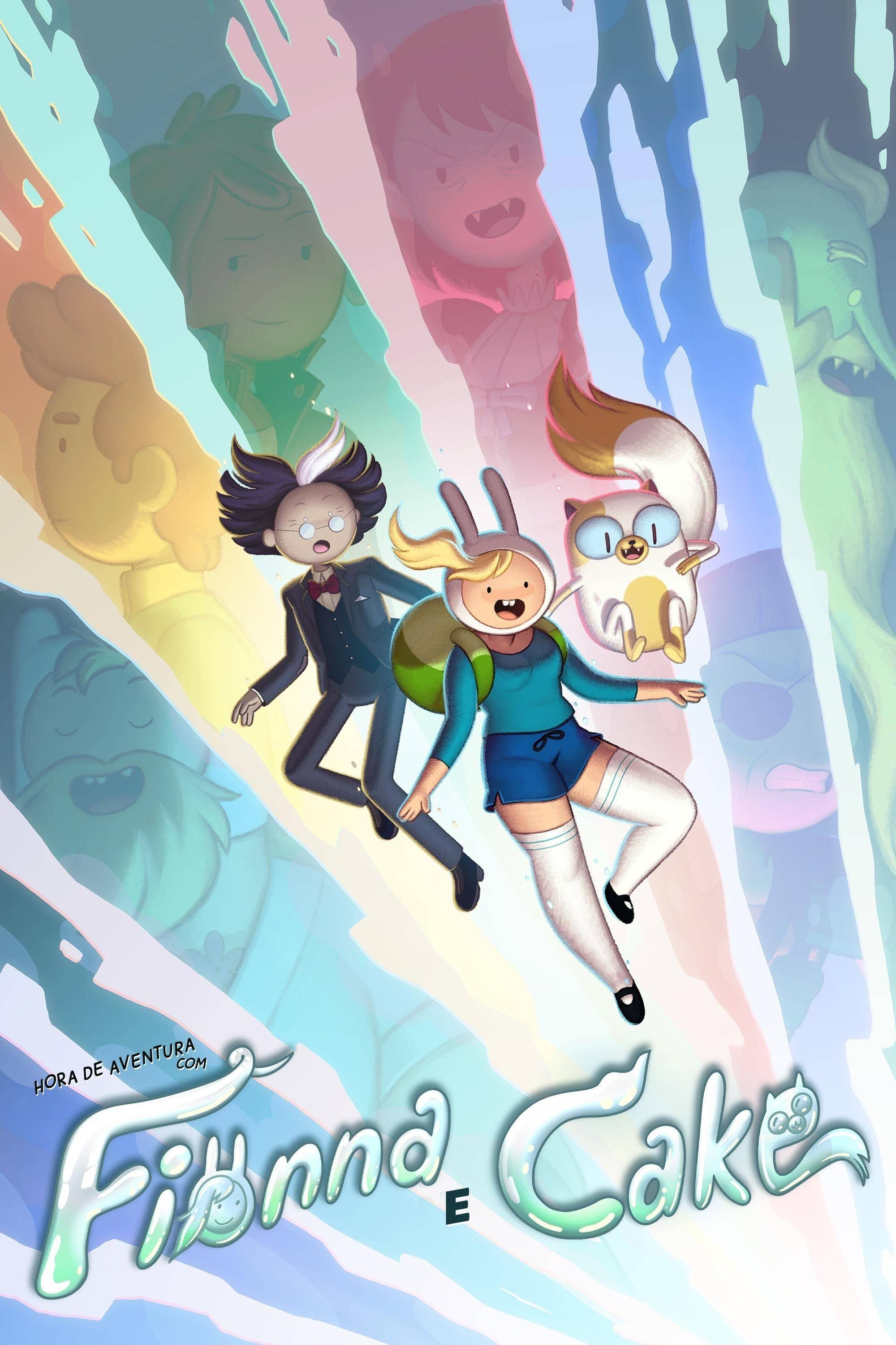 Poster de Hora de Aventura com Fionna e Cake