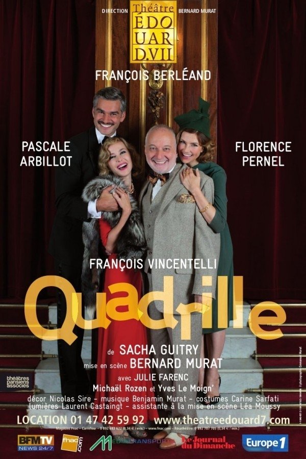 Affiche du film Quadrille