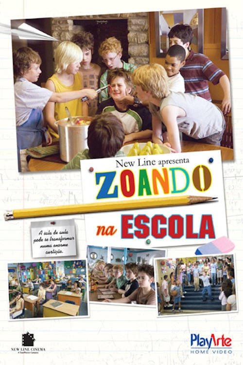 Poster de Zoando na Escola