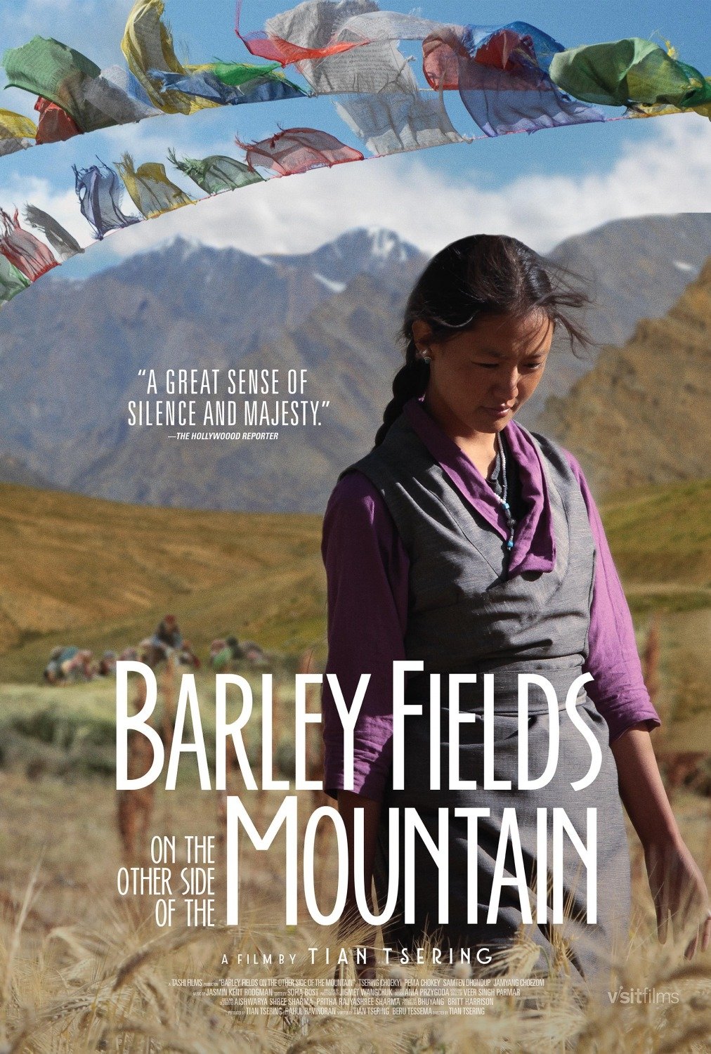 Poster de Barley Fields on the Other Side of the Mountain