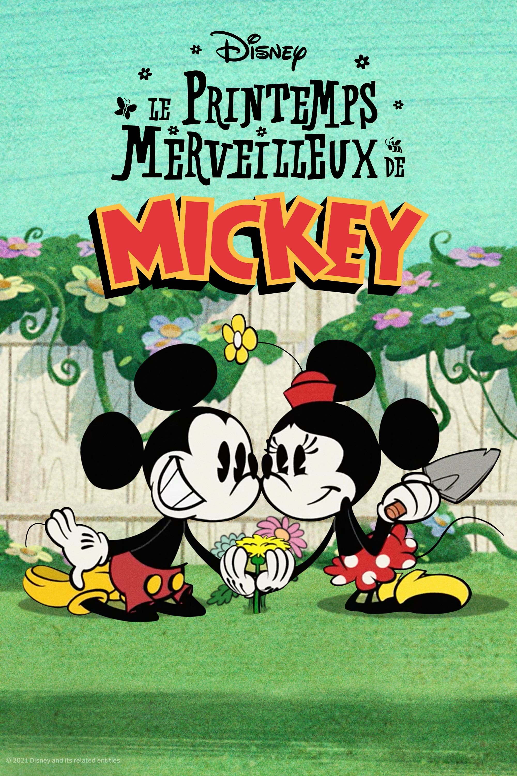 Affiche du film Le printemps merveilleux de Mickey