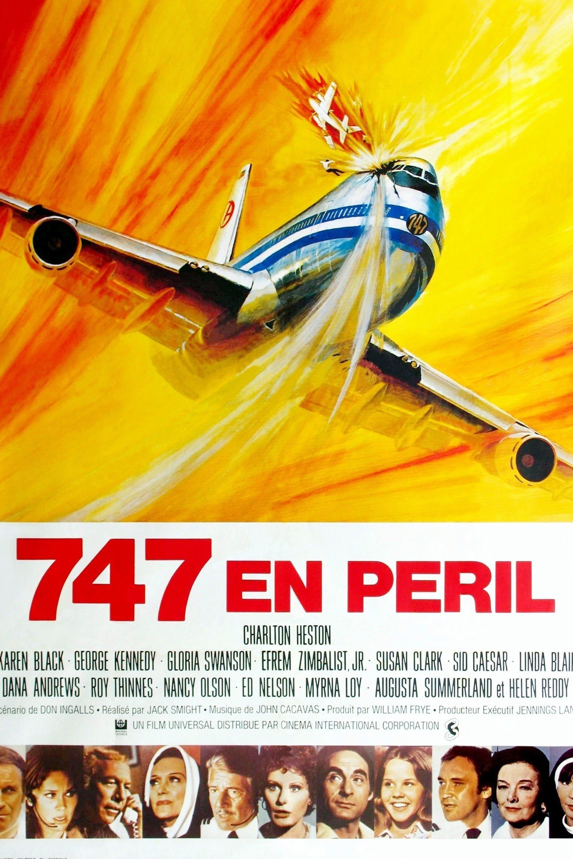 Affiche du film 747 en péril