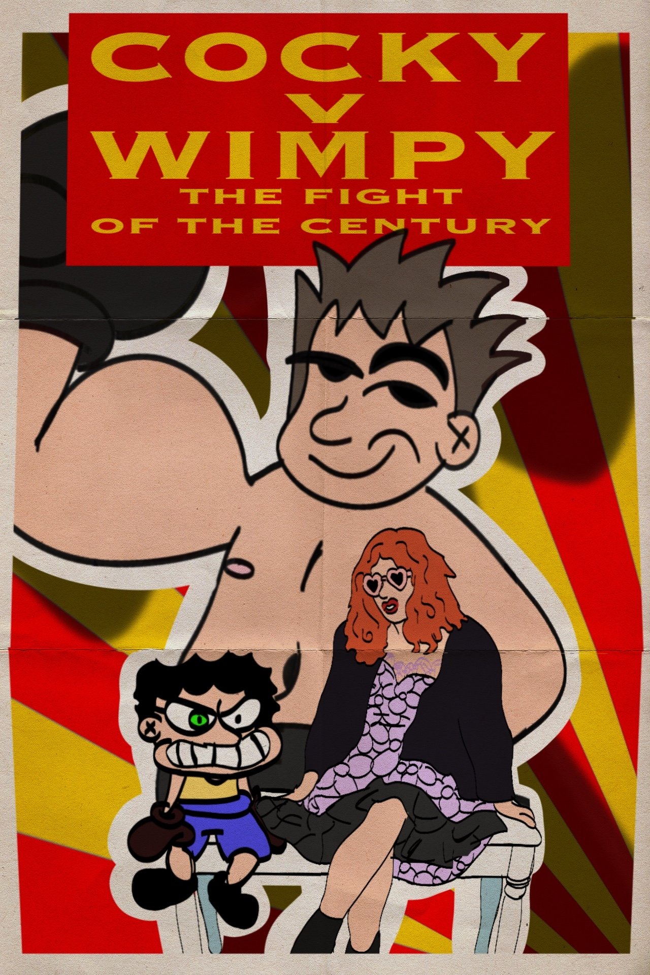Poster de Cocky v Wimpy: The Fight of The Century