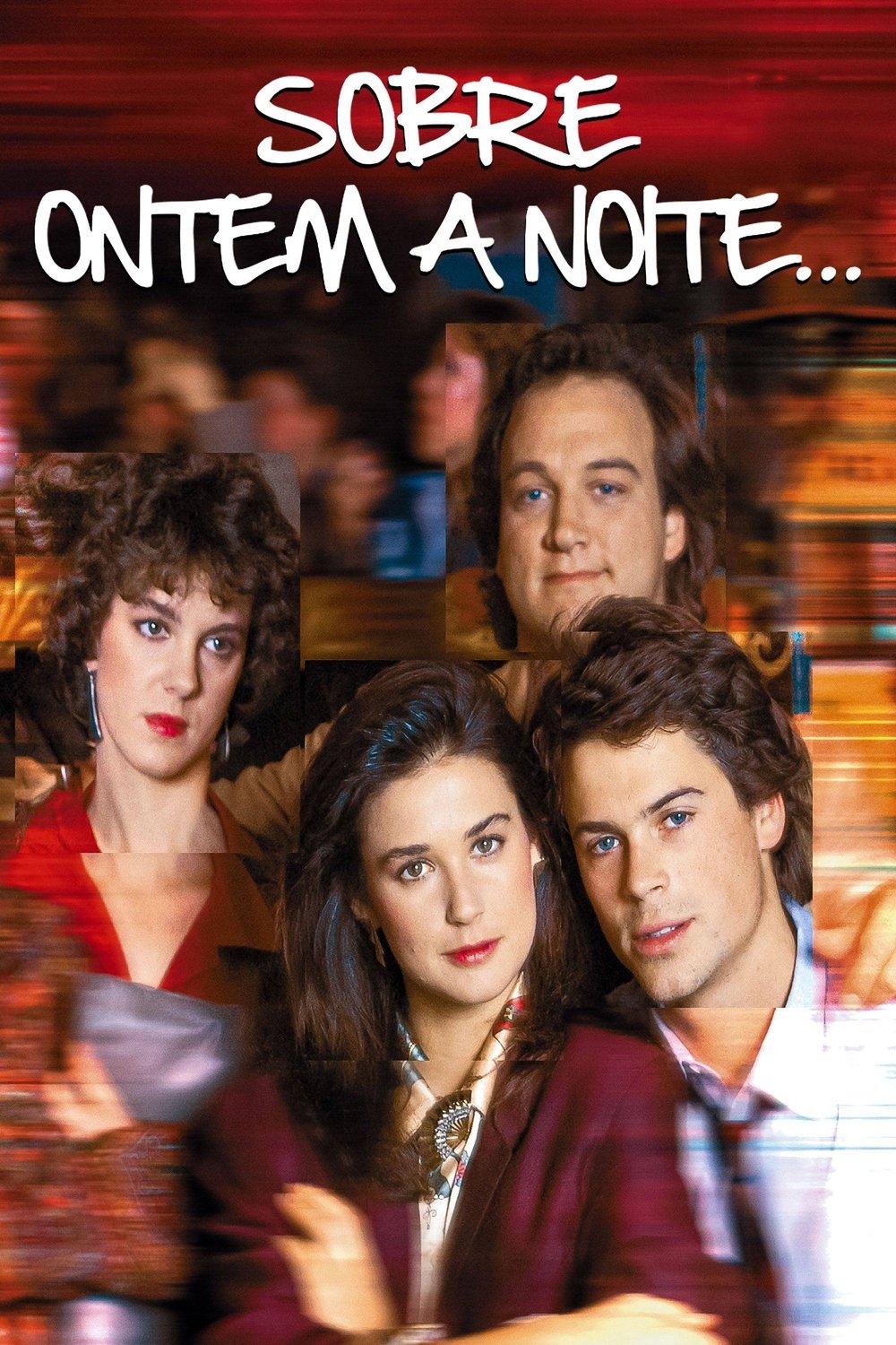 Poster de Sobre Ontem a Noite