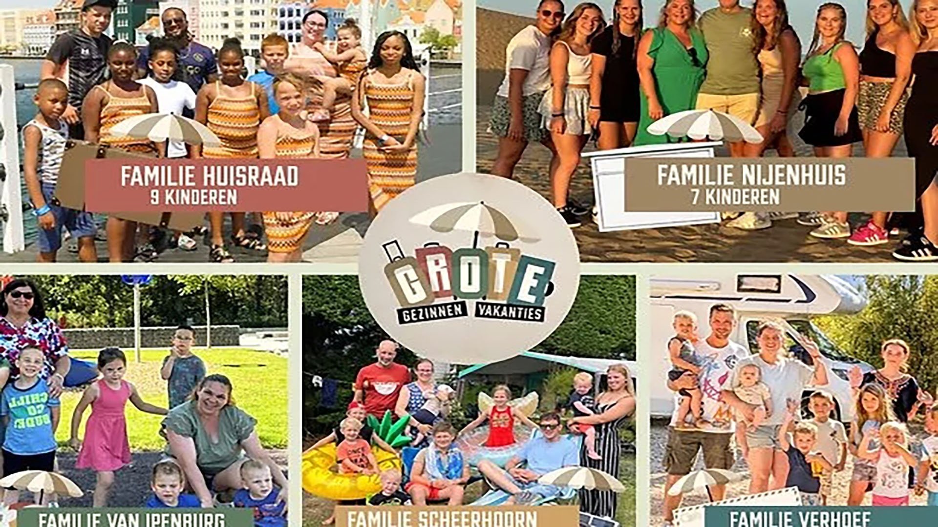 Grote Gezinnen, Grote Vakanties