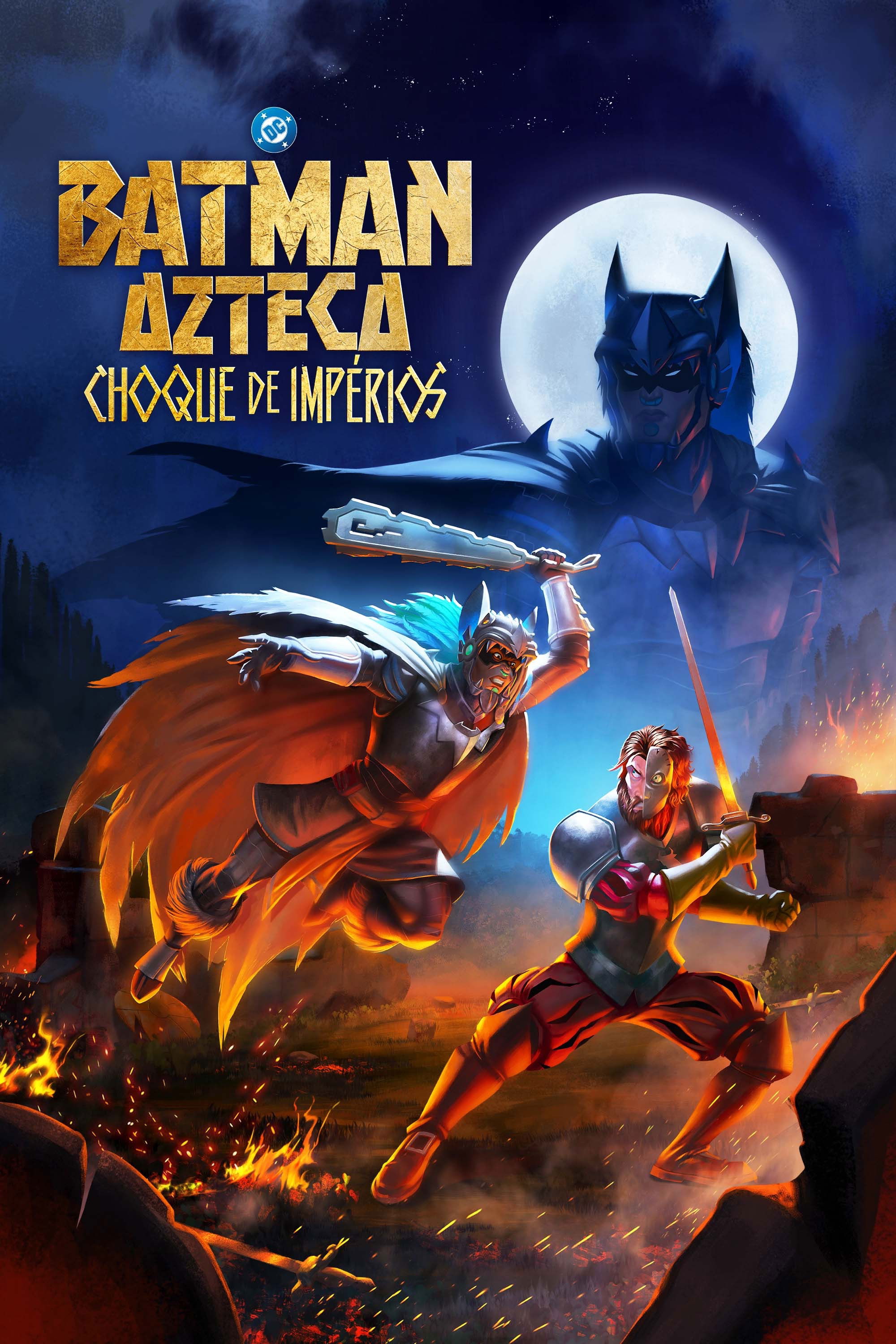 Poster de Batman Azteca: Choque de Impérios