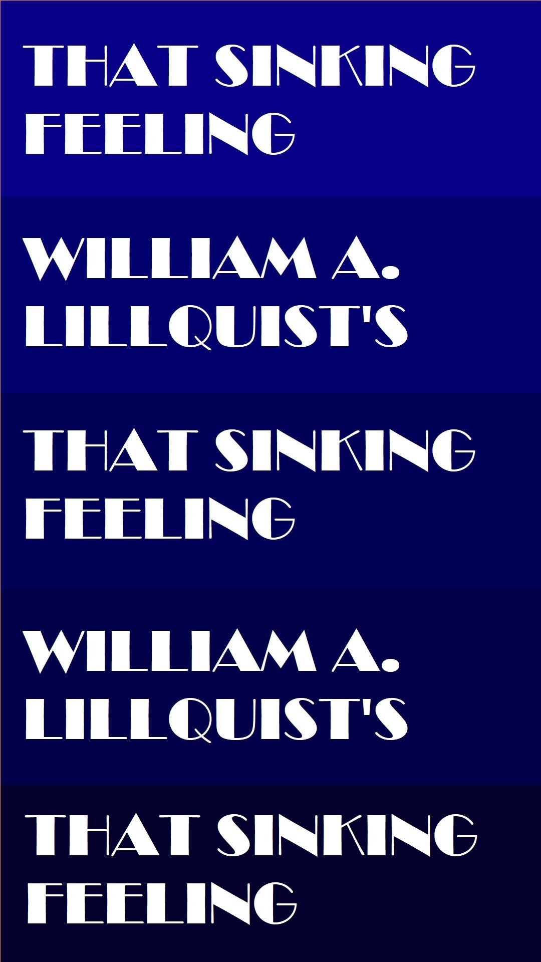 Poster de That Sinking Feeling
