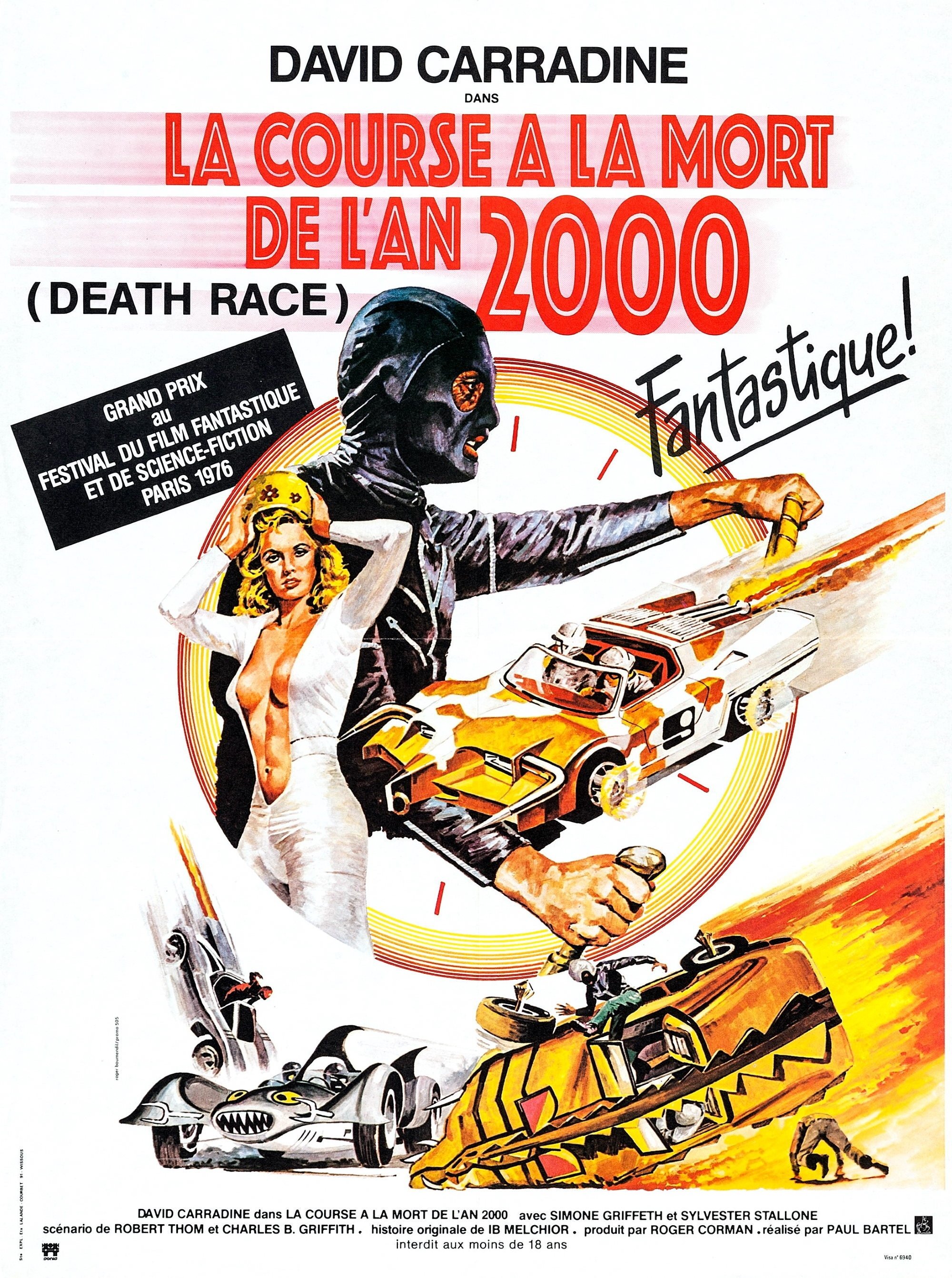 Affiche du film Death Race 2000