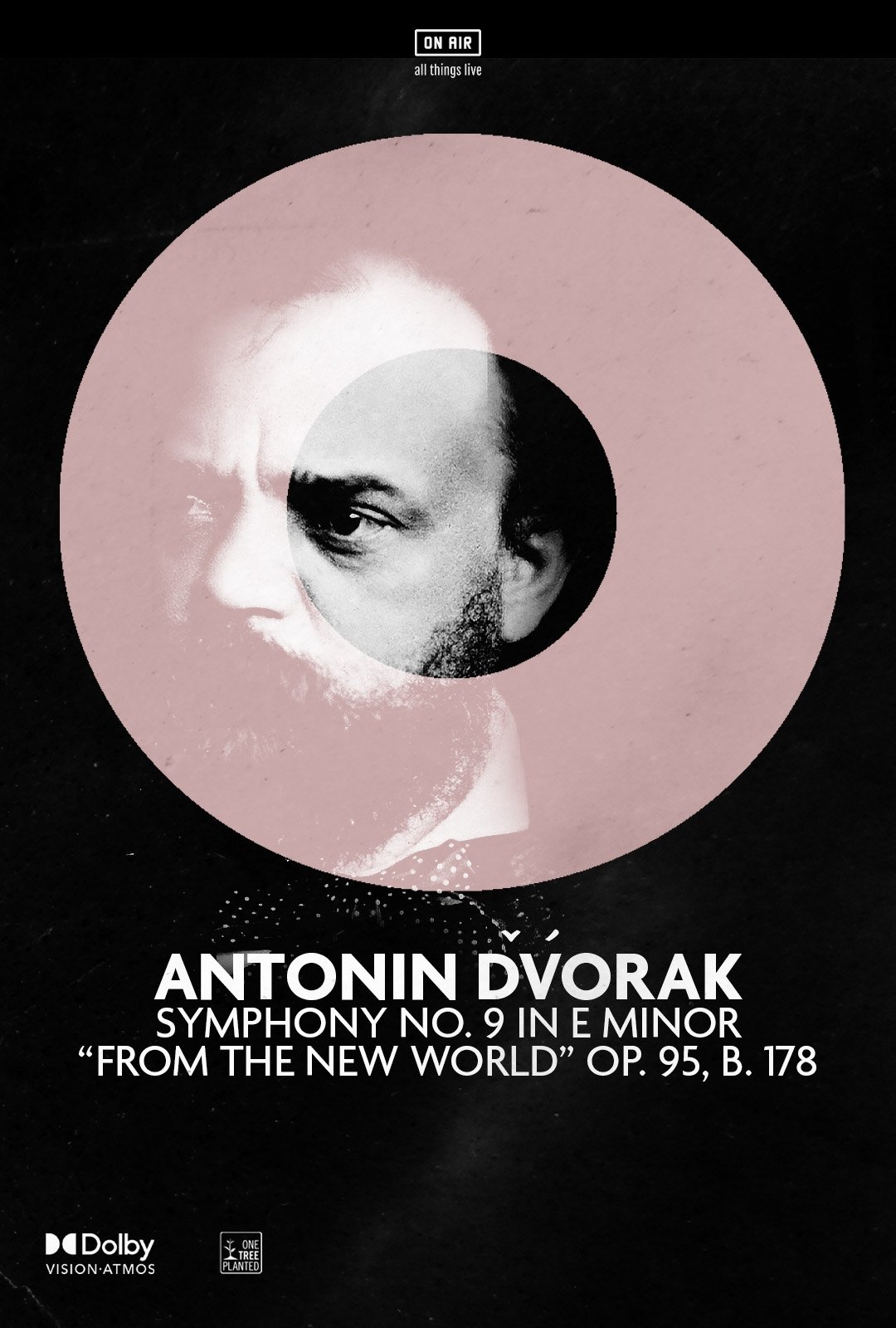 Poster de Antonin Dvořák's 'Symphony No. 9 in E Minor'