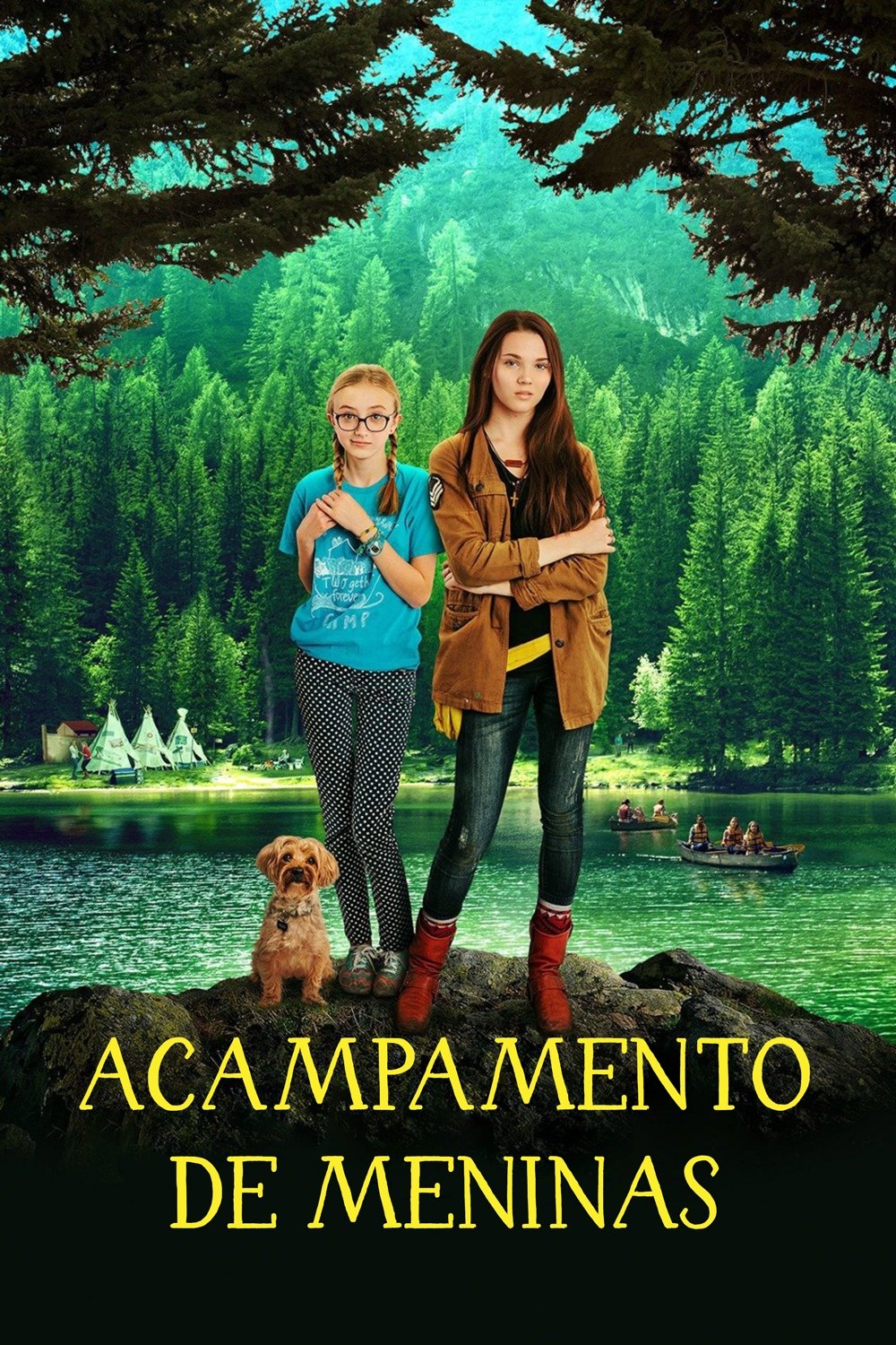 Poster de Acampamento de Meninas