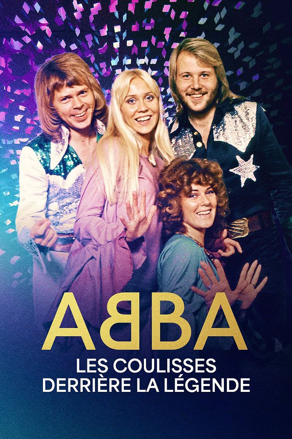 Affiche du film ABBA, les coulisses derrière la légende