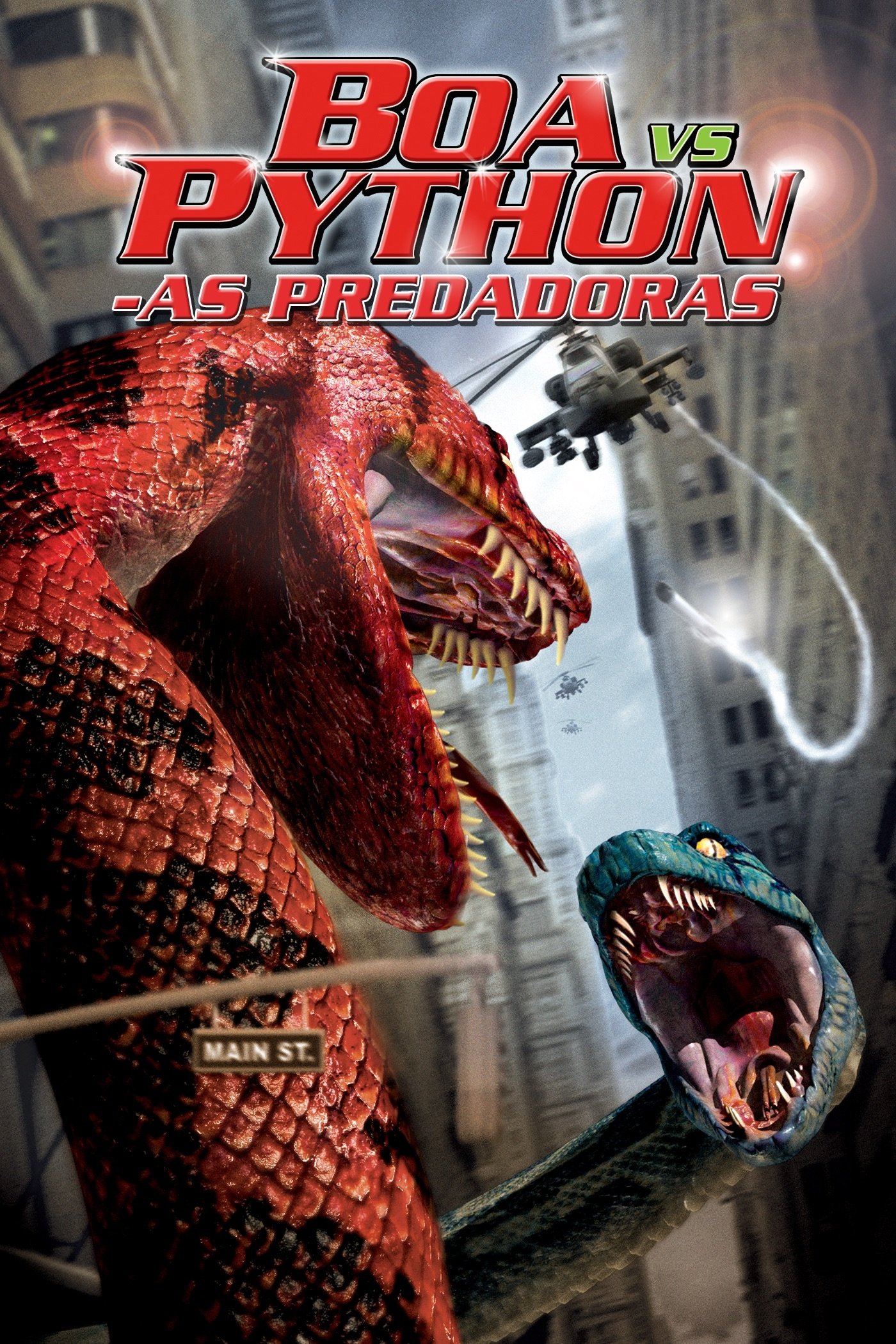 Poster de Boa vs. Python: As Predadoras