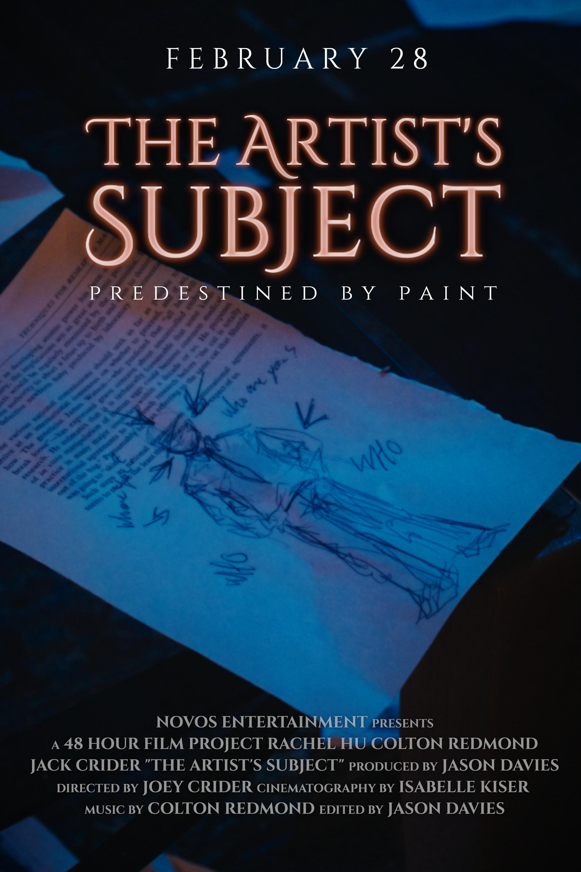 Poster de The Artist's Subject