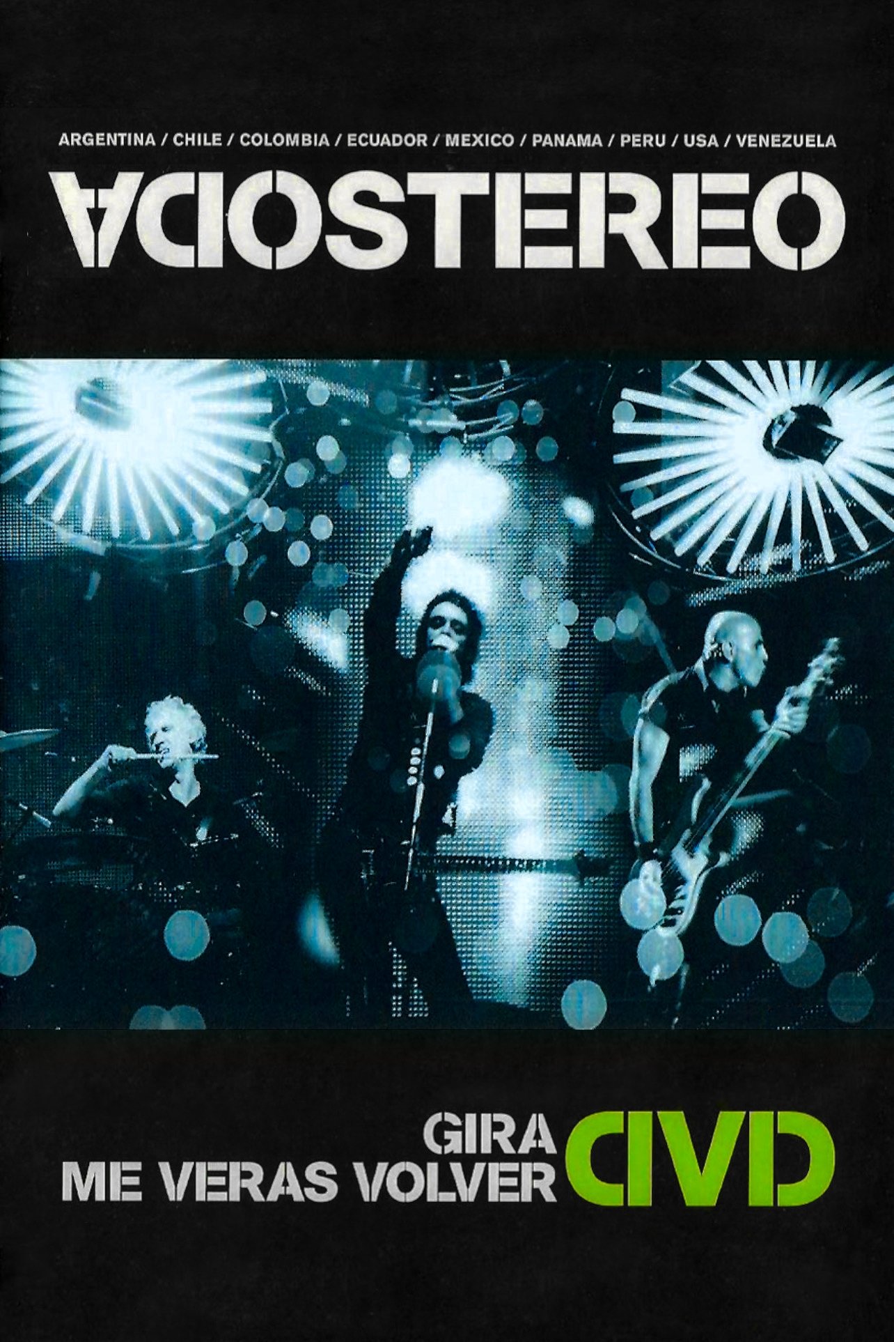 Poster de Soda Stereo: Gira Me Verás Volver