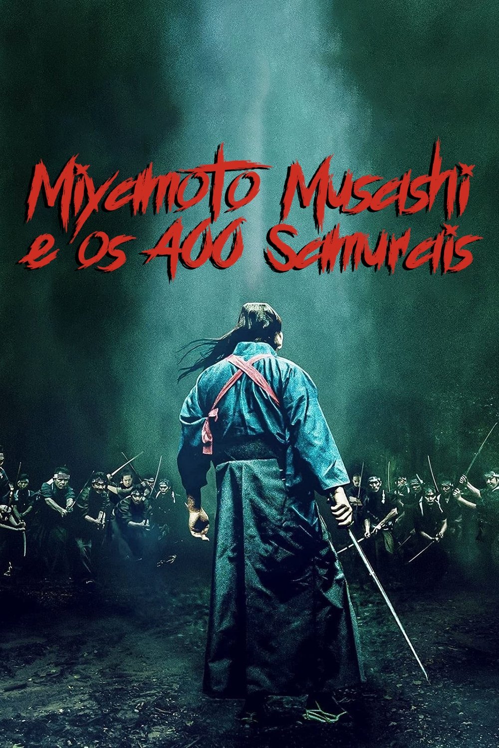 Poster de Miyamoto Musashi e os 400 Samurais