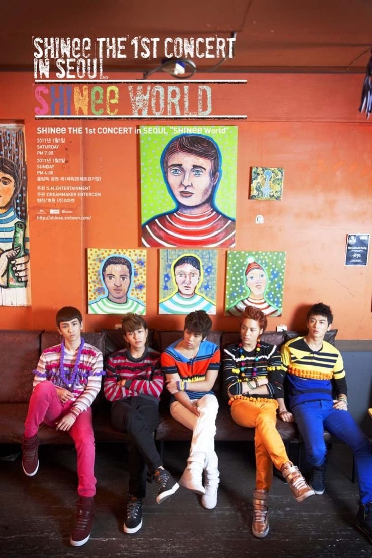 Poster de The 1st Concert In Japan "Shinee World"