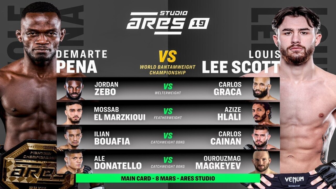 Ares FC 19: Pena vs. Lee Scott
