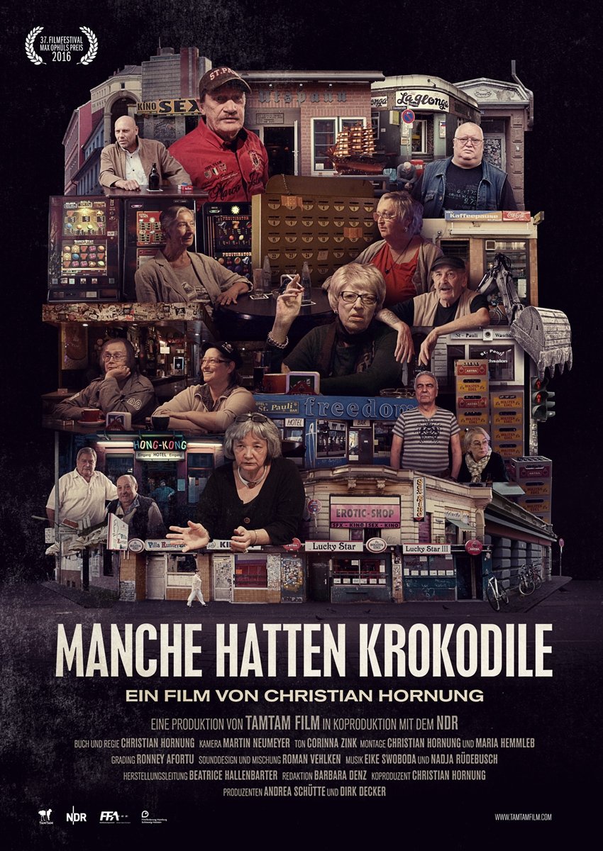 Poster de Manche hatten Krokodile