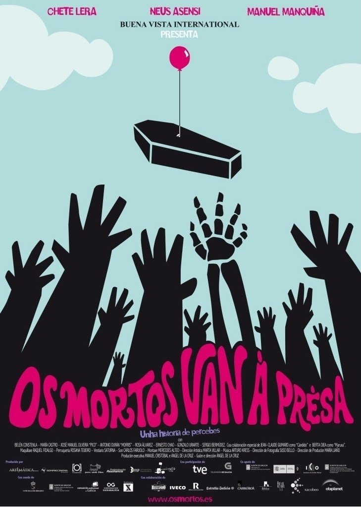 Poster de Los muertos van deprisa