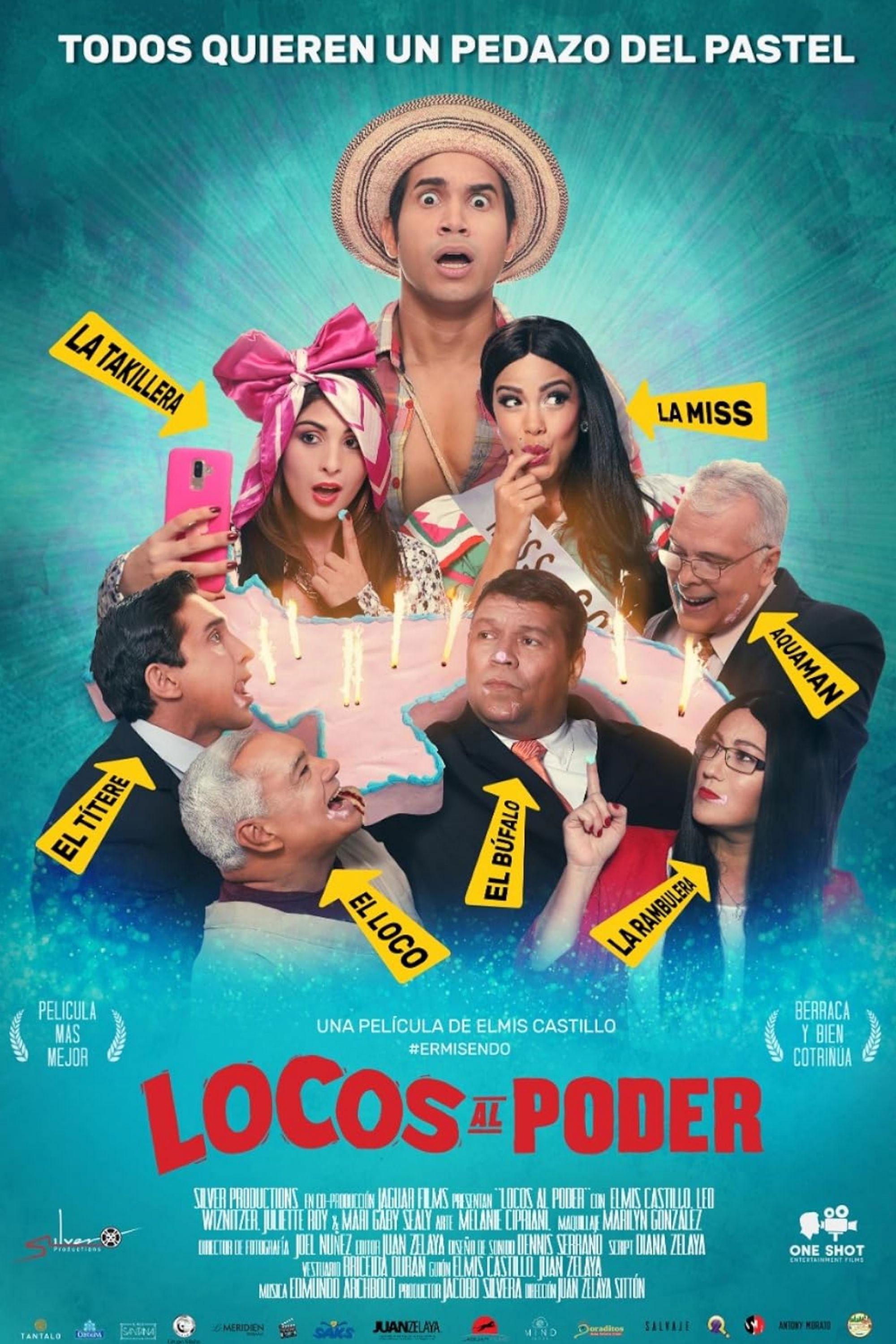 Poster de Locos Al Poder