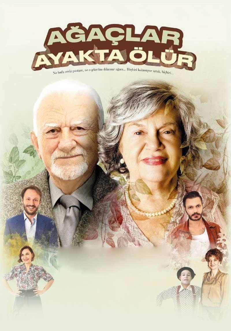 Poster de Ağaçlar Ayakta Ölür