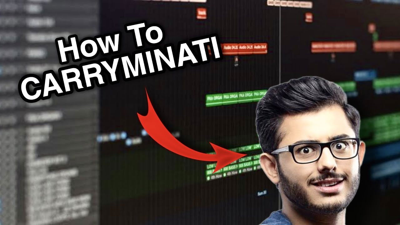 How to make a CarryMinati song in 2 minutes!