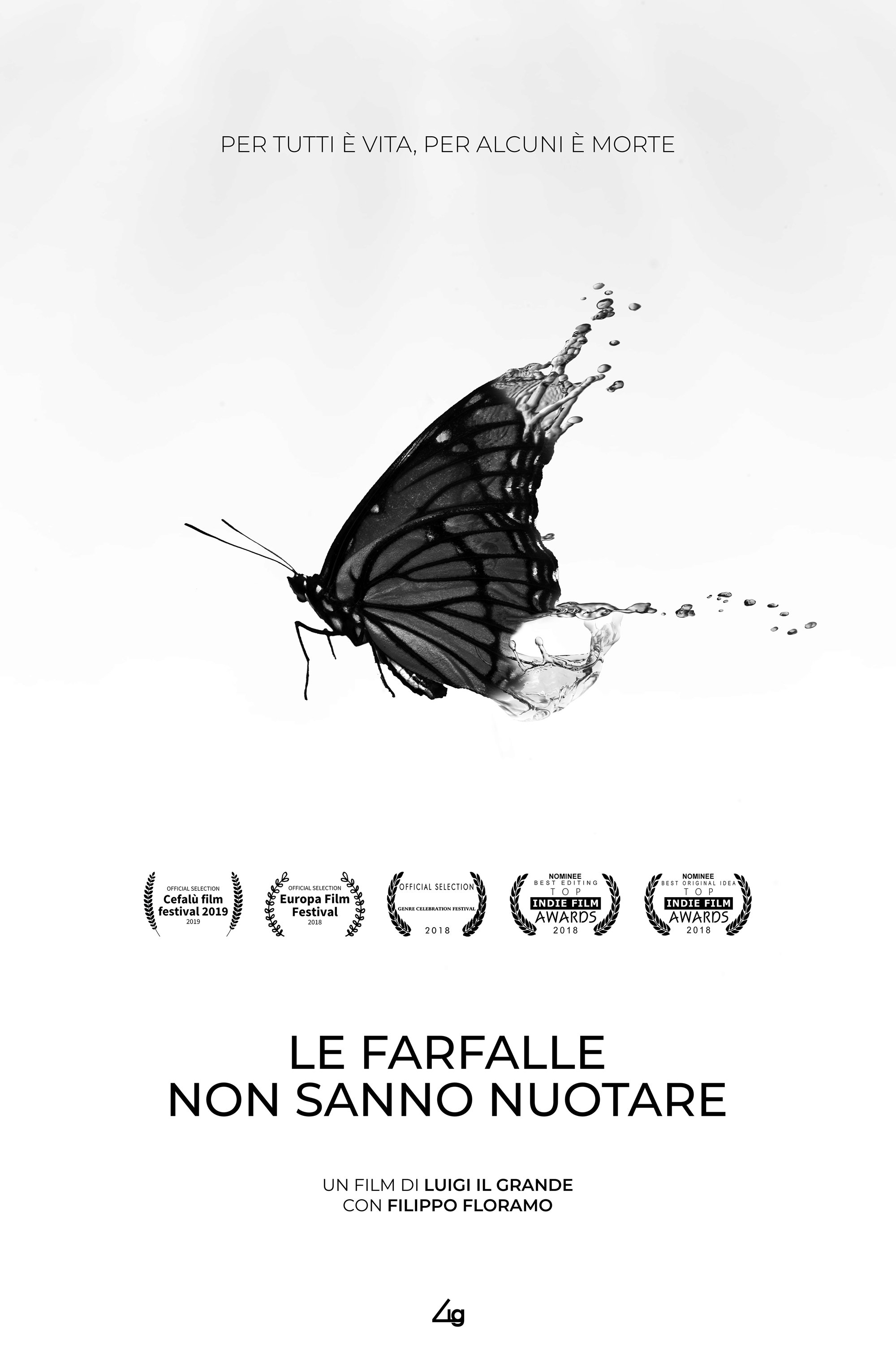 Poster de Le Farfalle Non Sanno Nuotare