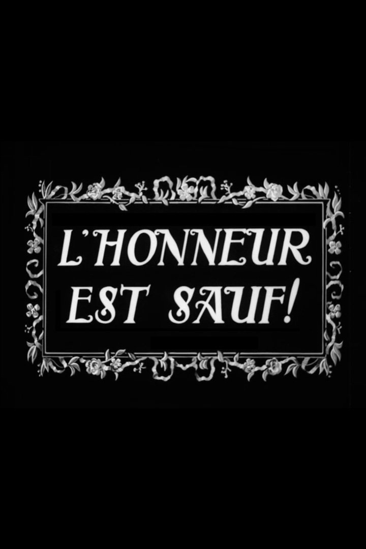 Poster de L'honneur est sauf !