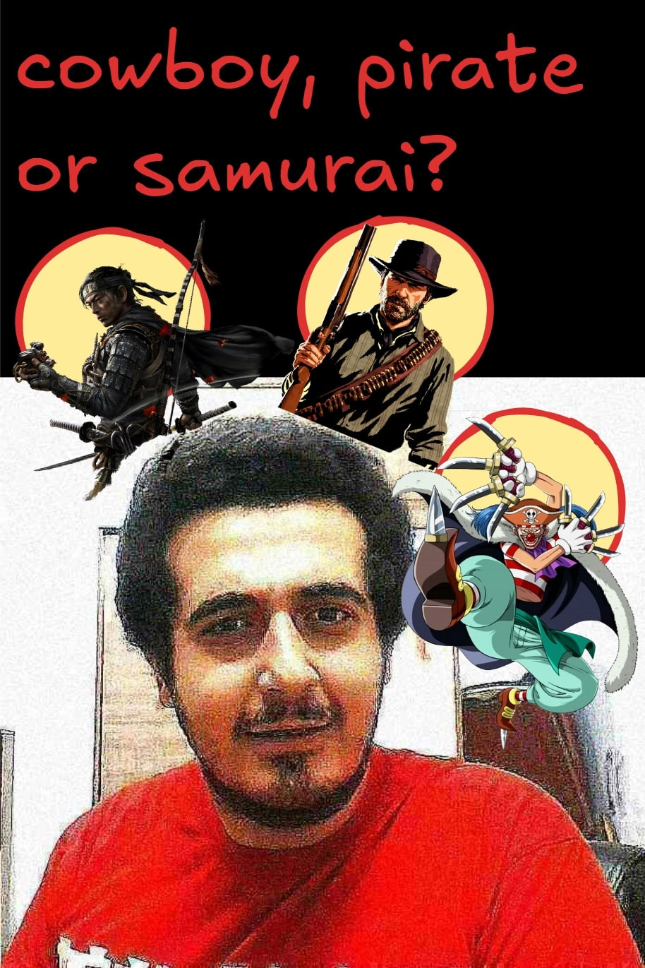 cowboy, pirate or samurai?