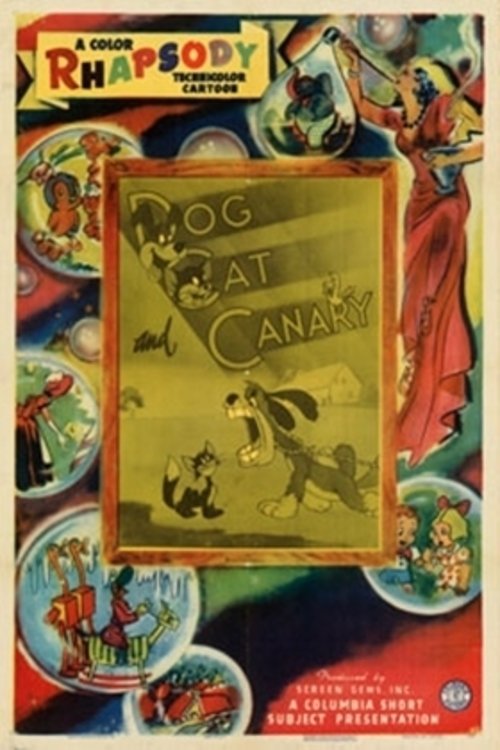 Poster de Dog, Cat, and Canary