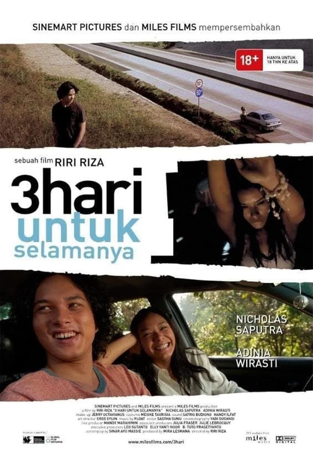 Poster de 3 Hari untuk Selamanya