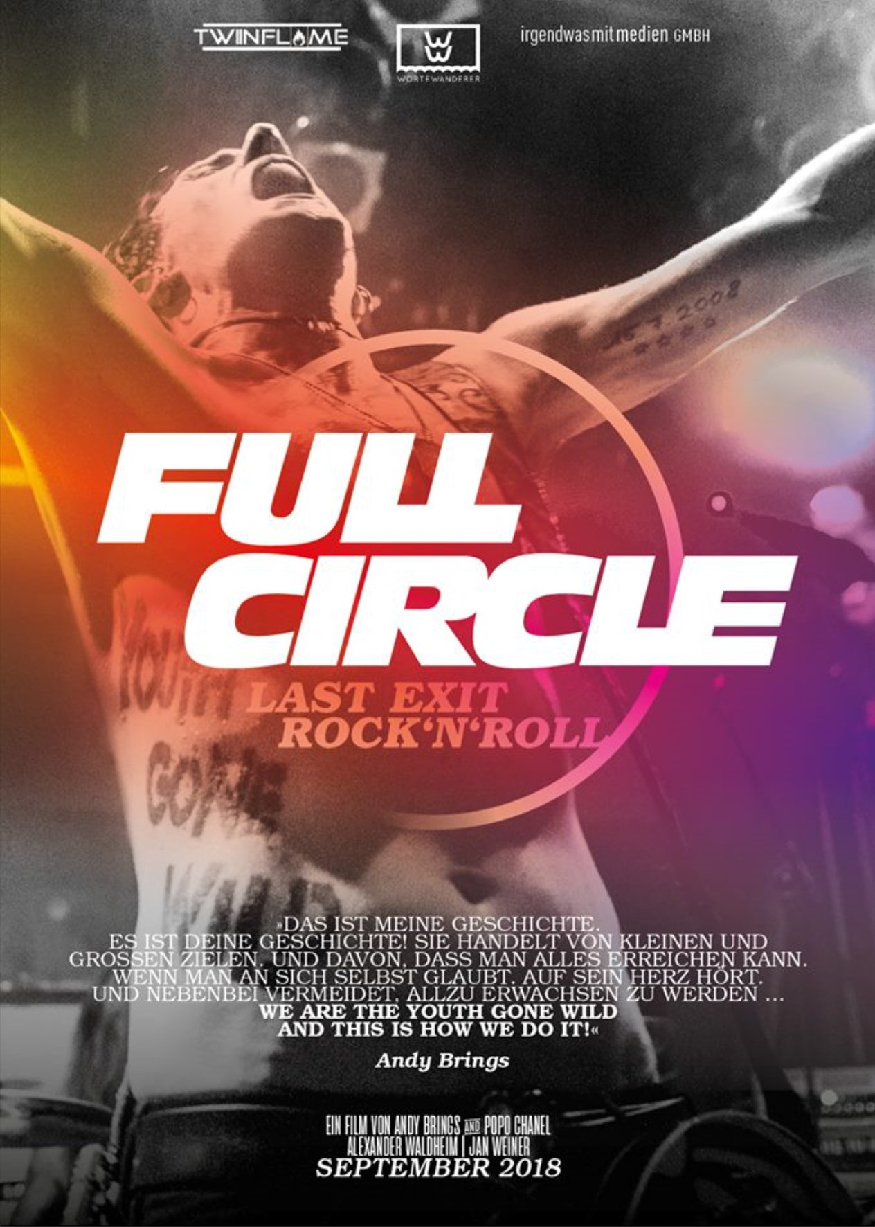 Poster de Full Circle - Last Exit Rock'n'Roll