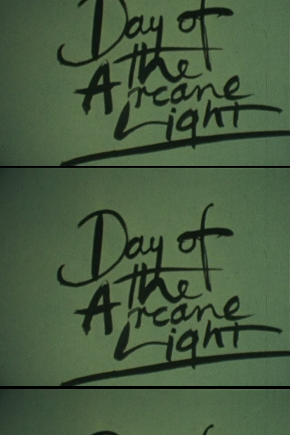 Poster de Day of the Arcane Light