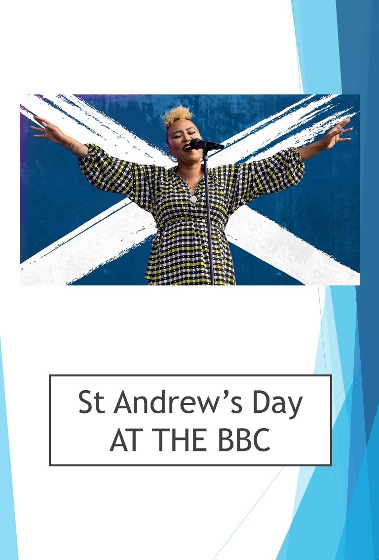 Poster de St Andrew’s Day at the BBC