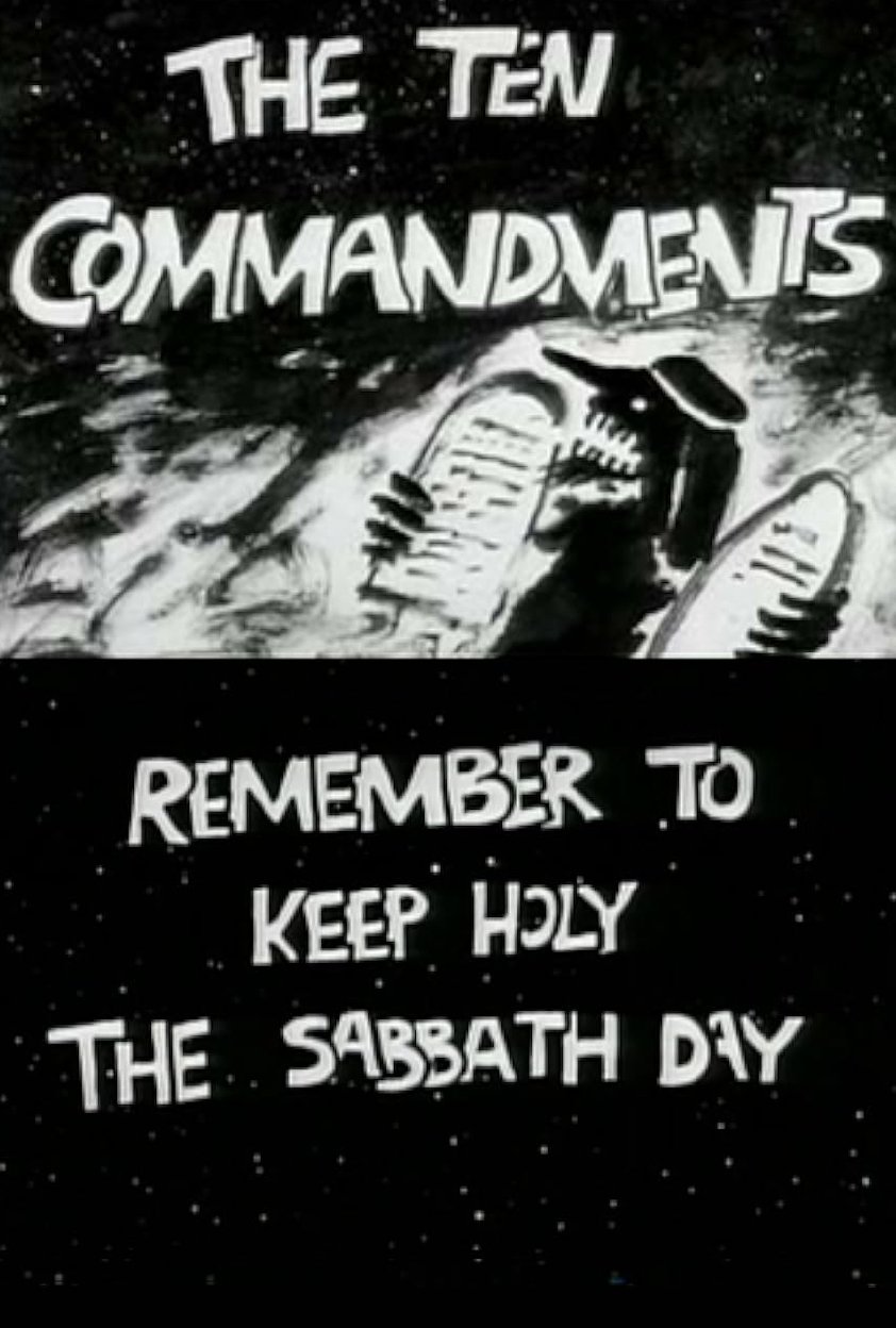 Poster de The Ten Commandments Number 3: Remember to Keep Holy the Sabbath Day