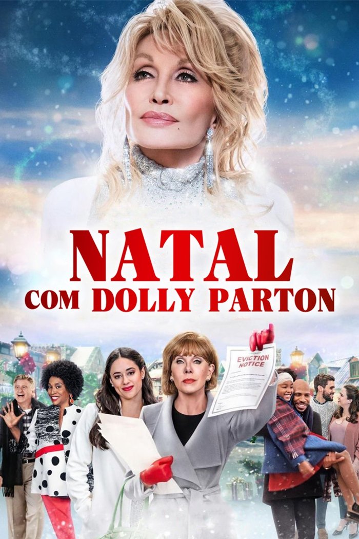 Poster de Natal com Dolly Parton