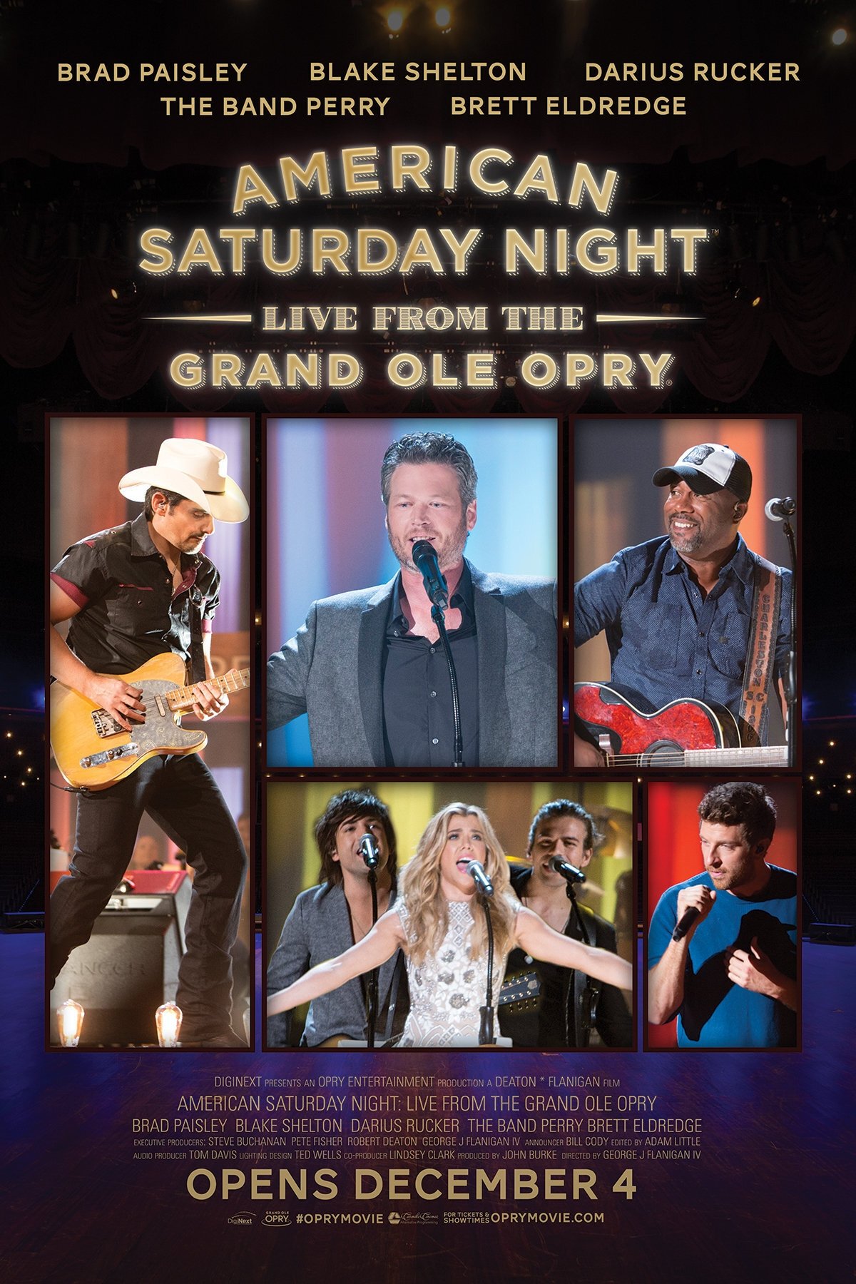 Affiche du film American Saturday Night: Live from the Grand Ole Opry