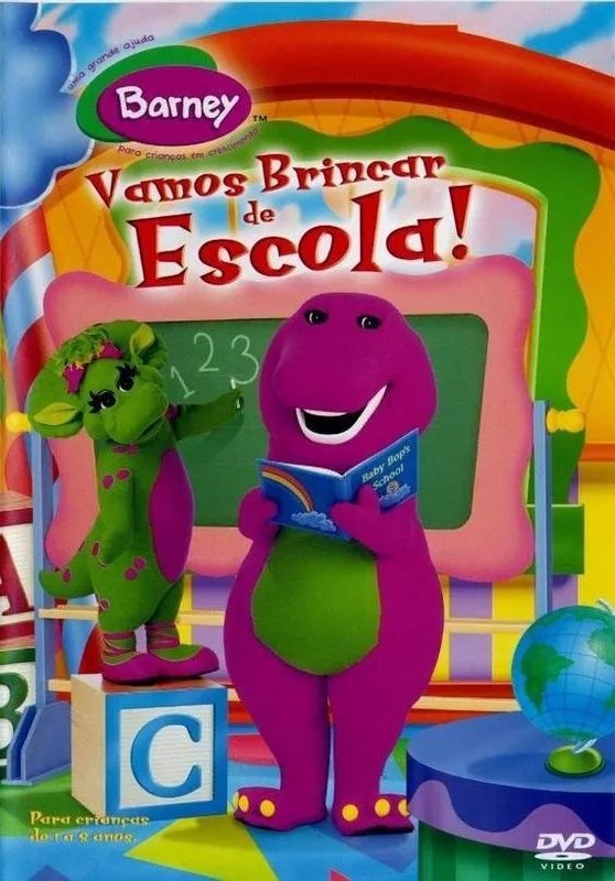 Poster de Barney - Vamos Brincar de Escola!