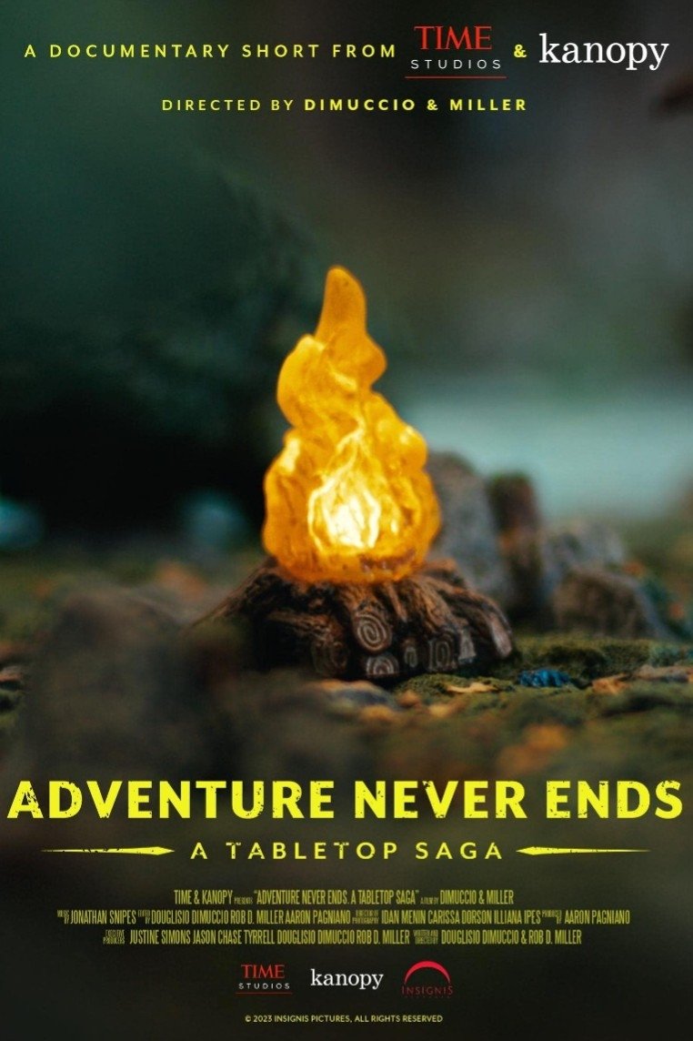 Affiche du film Adventure Never Ends: A Tabletop Saga