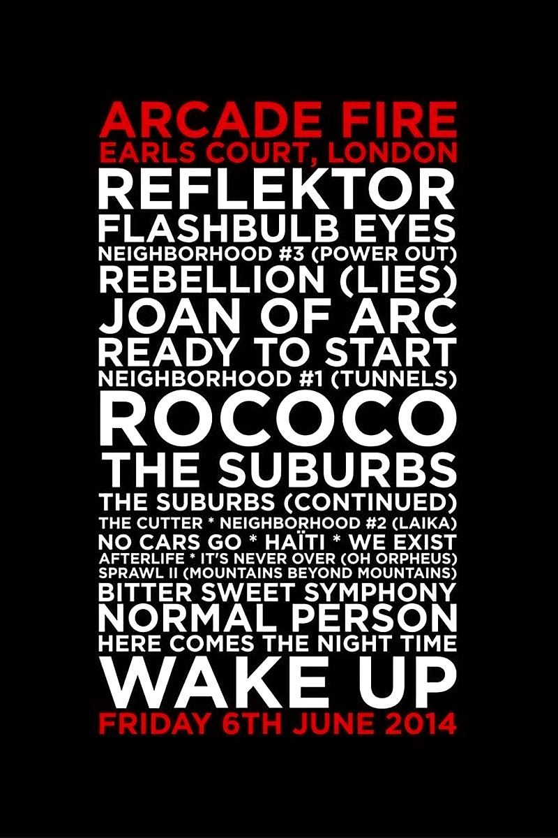 Poster de Arcade Fire: Live at Earl's Court