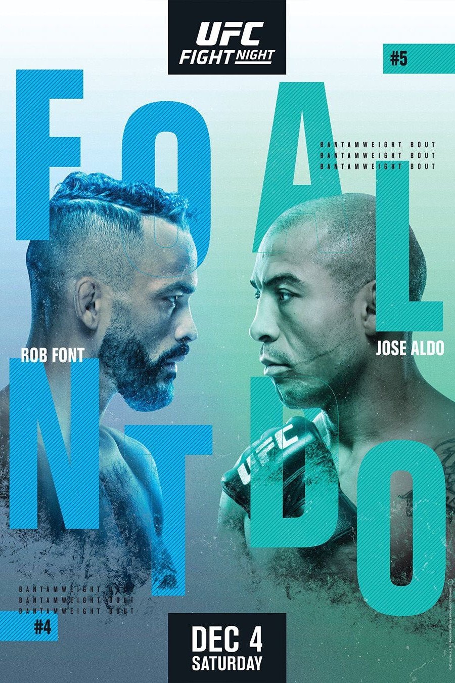 Poster de UFC on ESPN 31: Font vs. Aldo
