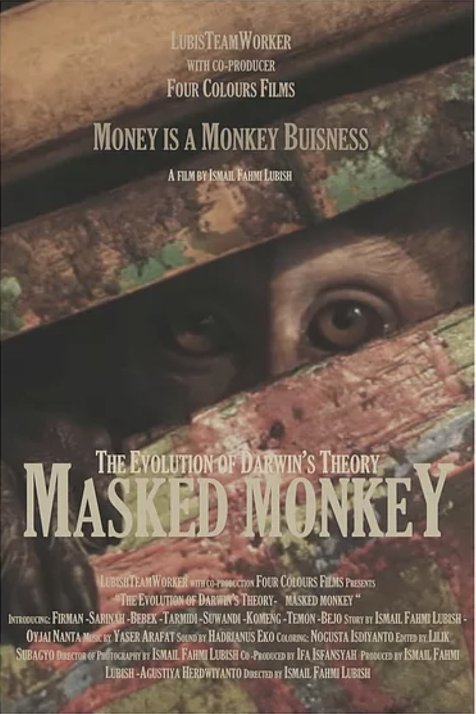 Poster de Masked Monkey: The Evolution of Darwin's Theory